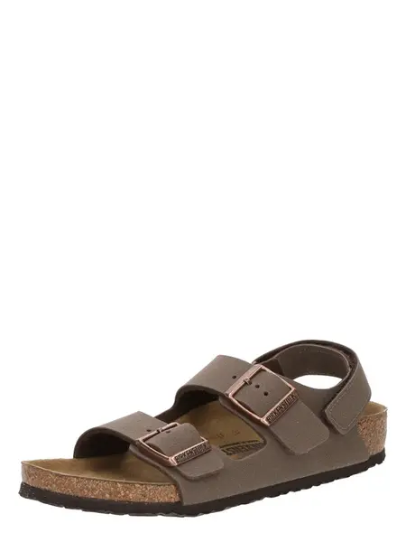 BIRKENSTOCK Otvorená obuv 'Milano'  mokka