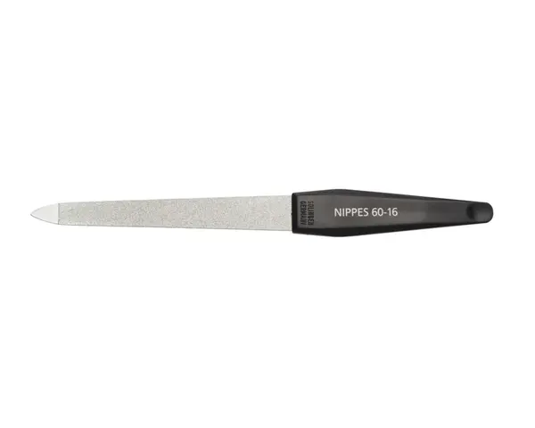 Nippes Solingen Pilník safírový špičatý černý 16 cm 1 ks