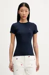 Tommy Jeans tričko dámské bavlněné s elastanem