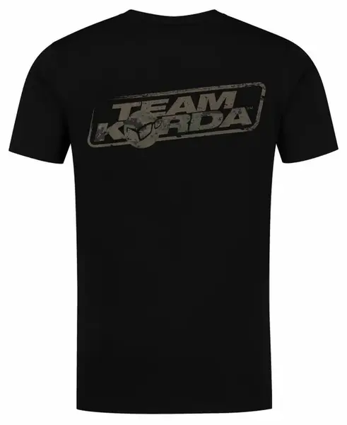 Korda tričko tk digi kamo tee black - xl