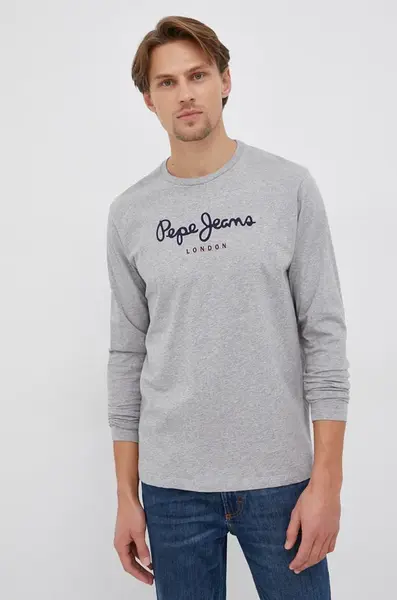 Pepe Jeans  Bavlněné tričko s dlouhým rukávem  Eggo