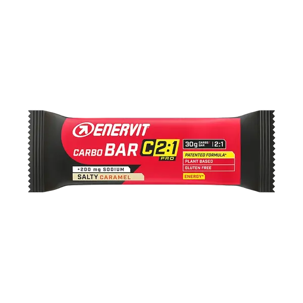 ENERVIT Carbo bar c2:1 so sodíkom slaný karamel 45 g