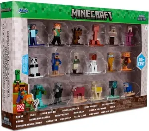 Minecraft Kovové sběratelské nanofigurky
