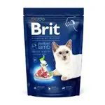 Brit Granuly pre mačky Premium by Nature Cat Sterilized Lamb, 1,5 kg