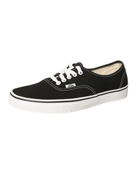 VANS Šnurovacie topánky 'Authentic'  čierna / biela