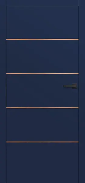Interiérové dveře Altamura Intersie Lux 507 - Kartáčovaná měď