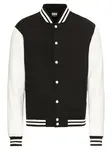 Urban Classics Prechodná bunda  čierna / biela