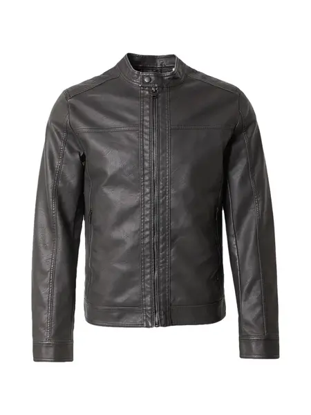 JACK & JONES Prechodná bunda 'Warner'  čierna