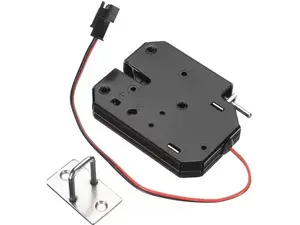 Elektrický zámek XG-07C 12VDC 1,8A černý
