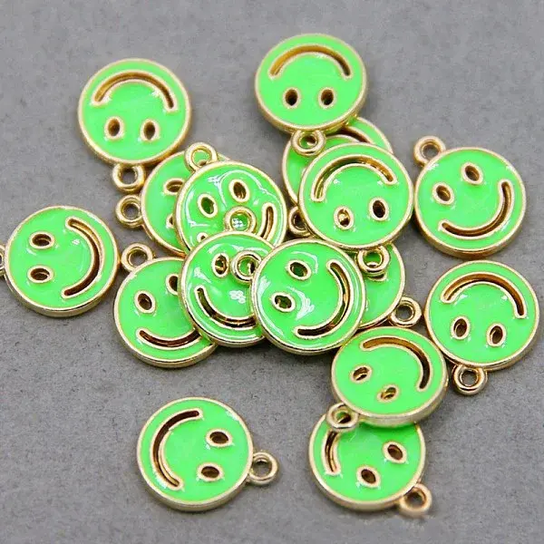 Alloy Enamel Pendants