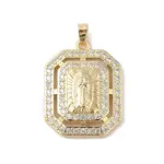 Brass Cubic Zirconia Pendants