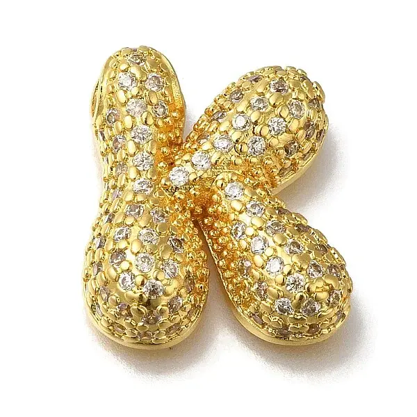 Brass with Cubic Zirconia Pendants