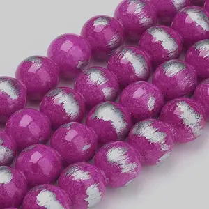 Natural Mashan Jade Beads Strands