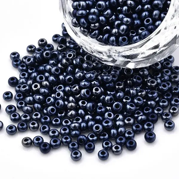 8/0 Czech Opaque Glass Seed Beads