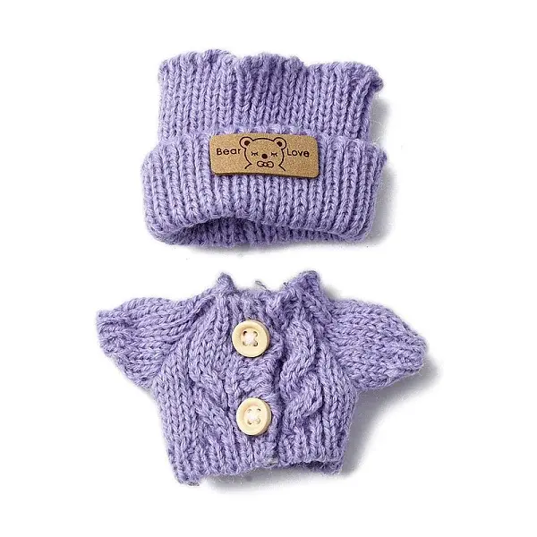 Yarn Clothing Sets for Doll Making