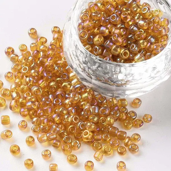 (Repacking Service Available) Round Glass Seed Beads