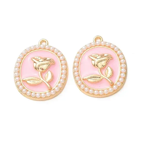 Alloy Enamel Pendants
