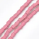Spray Painted Non-magnetic Synthetic Hematite Beads Strands