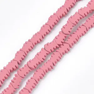 Spray Painted Non-magnetic Synthetic Hematite Beads Strands