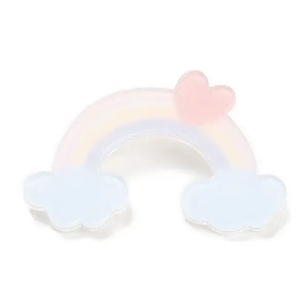 Cartoon Style Acrylic Brooch