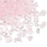 Gradient Color Transparent Glass Beads