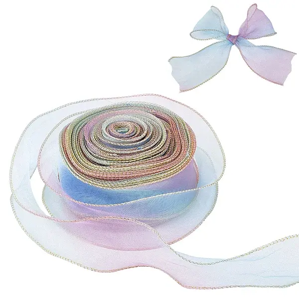 35M Gradient Color Polyester Ribbon