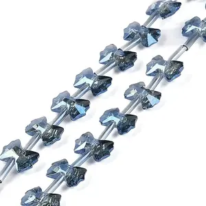 Electroplate Glass Beads Strands