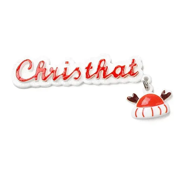 Christmas Theme Opaque Resin Cabochons