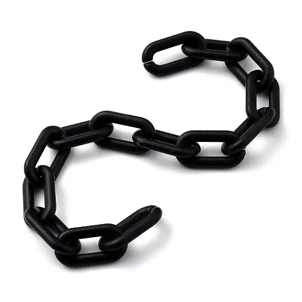 Handmade Spray Painted CCB Plastic Cable Chains