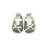 Tartan Pattern Cloth Doll Bowknot Shoes