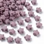 Spray Painted Acrylic Beads