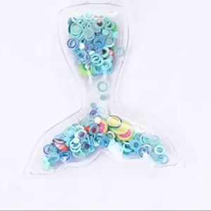 PVC and Paillette Decoration