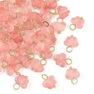 50Pcs Butterfly Acrylic Charms