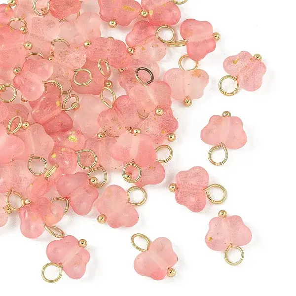 50Pcs Butterfly Acrylic Charms