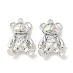 Brass Micro Pave Cubic Zirconia Pendants