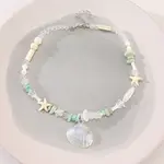 Summer Ocean Resin Shell Charm Bracelets