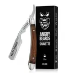 Klasická břitva na holení vousů Angry Beards Shavette Žižka (SHAVETTA-ZIZKA) + dárek zdarma