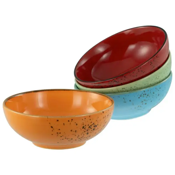 Creatable SADA SERVÍROVACÍCH MISEK kamenina keramika 4dílné 16,5 cm