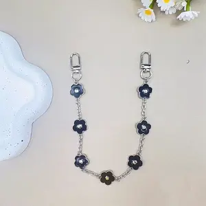 Alloy Enamel Phone Phone Hand Strap Chains