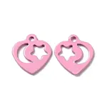 Spray Painted 201 Stainless Steel Charms
