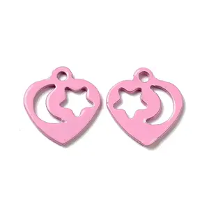Spray Painted 201 Stainless Steel Charms