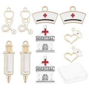Alloy Enamel Pendants