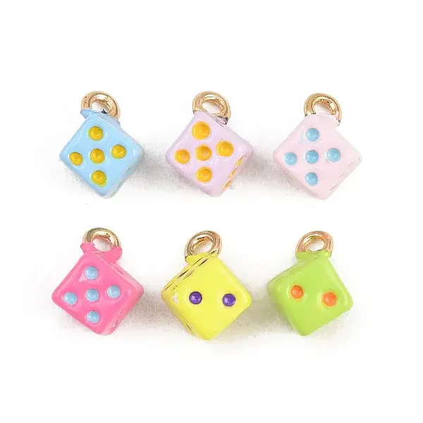Alloy Enamel Pendants
