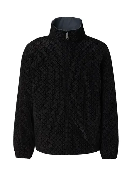 Calvin Klein Jeans Prechodná bunda  čadičová / čierna