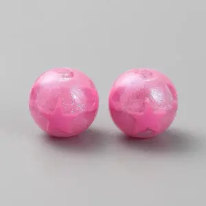 Acrylic Round Beads