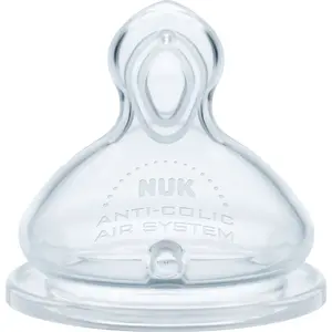 NUK First Choice Teat M savička na láhev 3m+ 2 ks