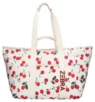 Plážová taška Zebra trends Elise W00761 Cherry