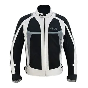 Pánská moto bunda BOS Libera Gray M