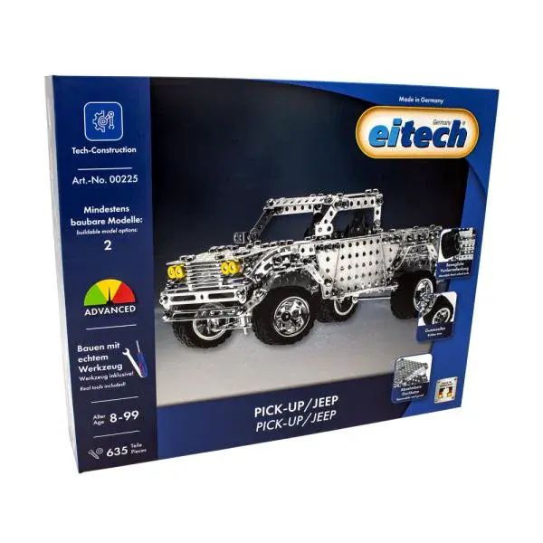 EITECH stavebnice Jeep auto 630 dílků