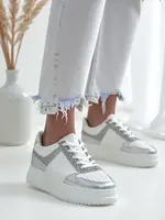 Resti Women's sneakers with glitter Qisofi